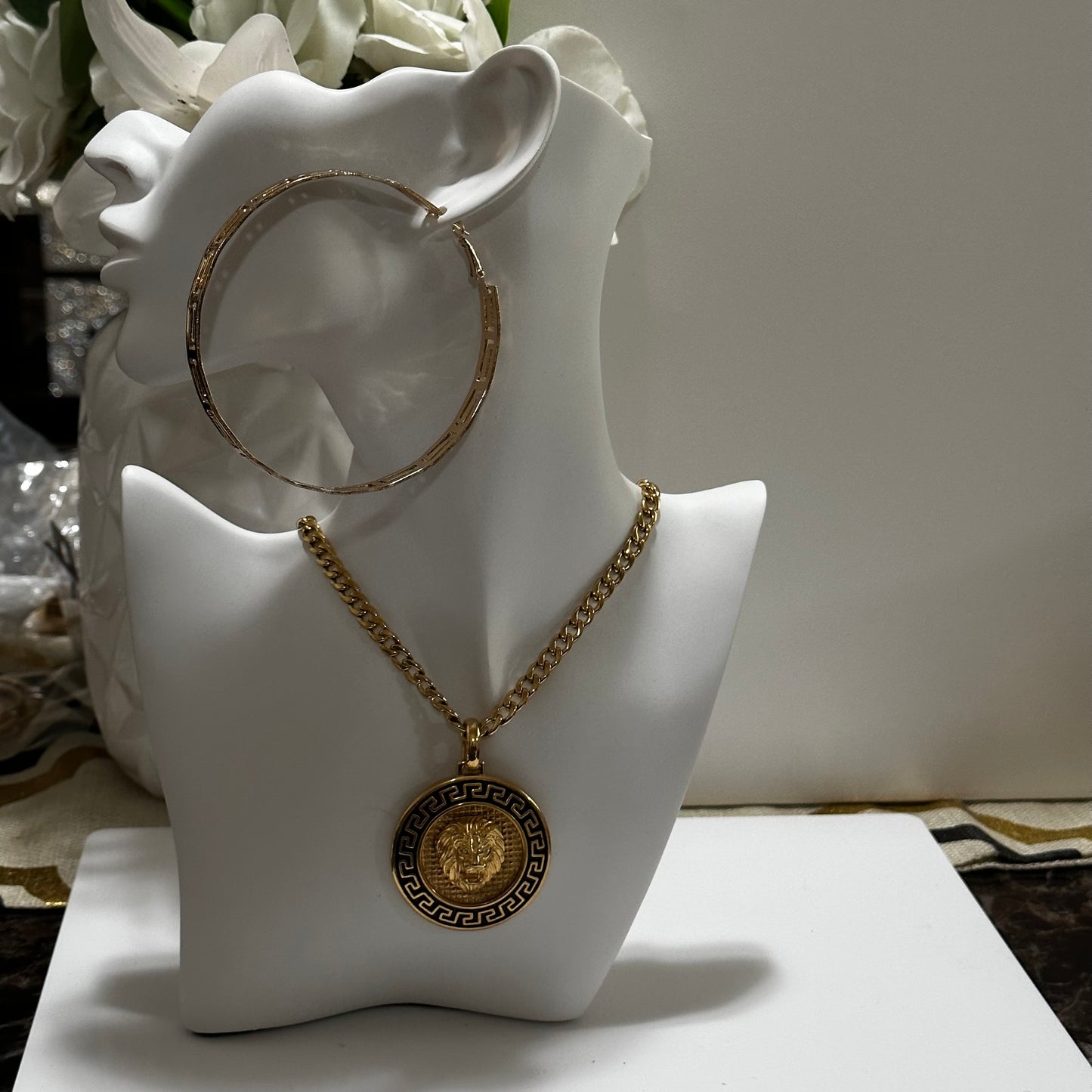 Gold Plated Hoops
