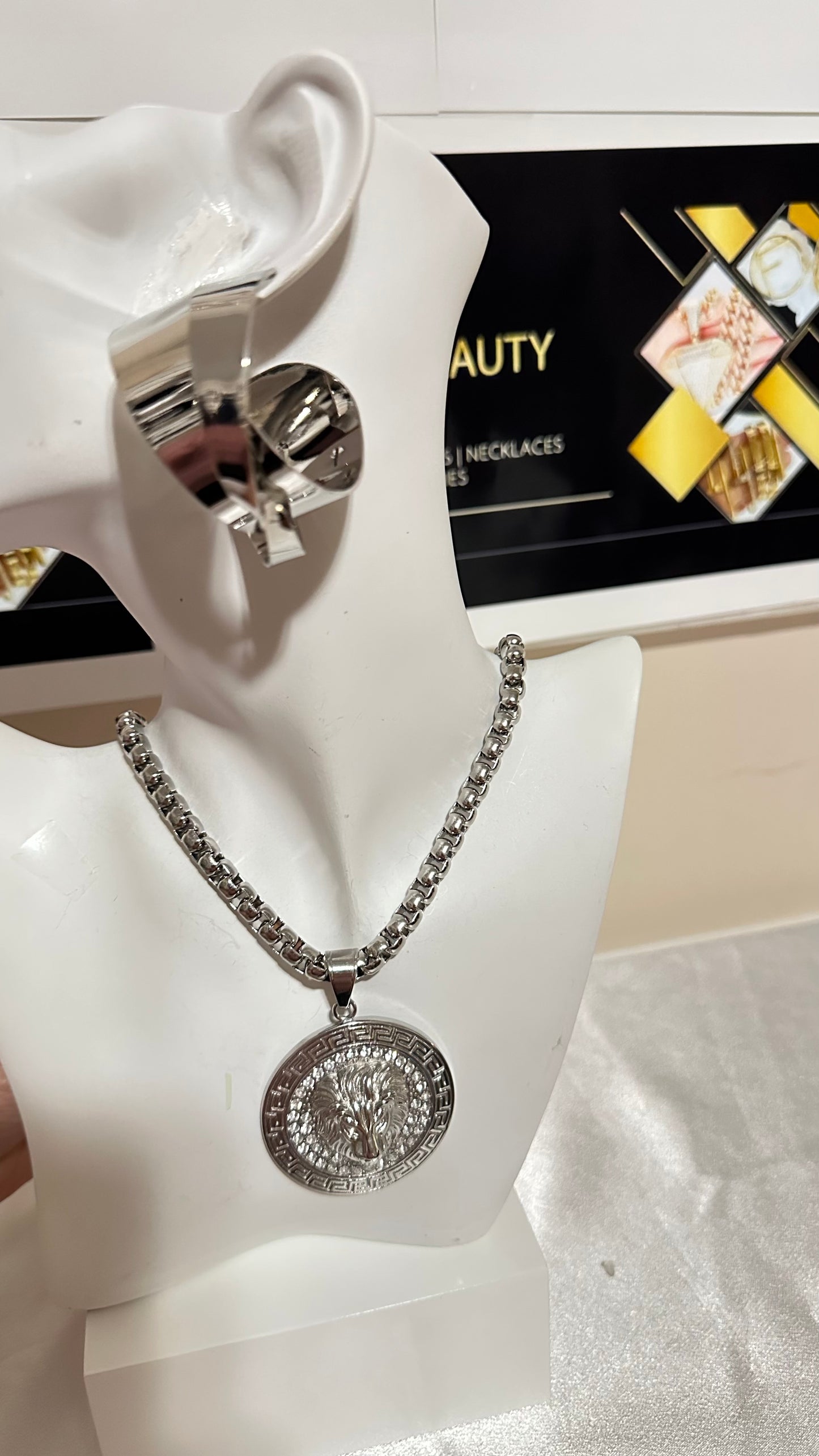 Wrapped Design Earrings