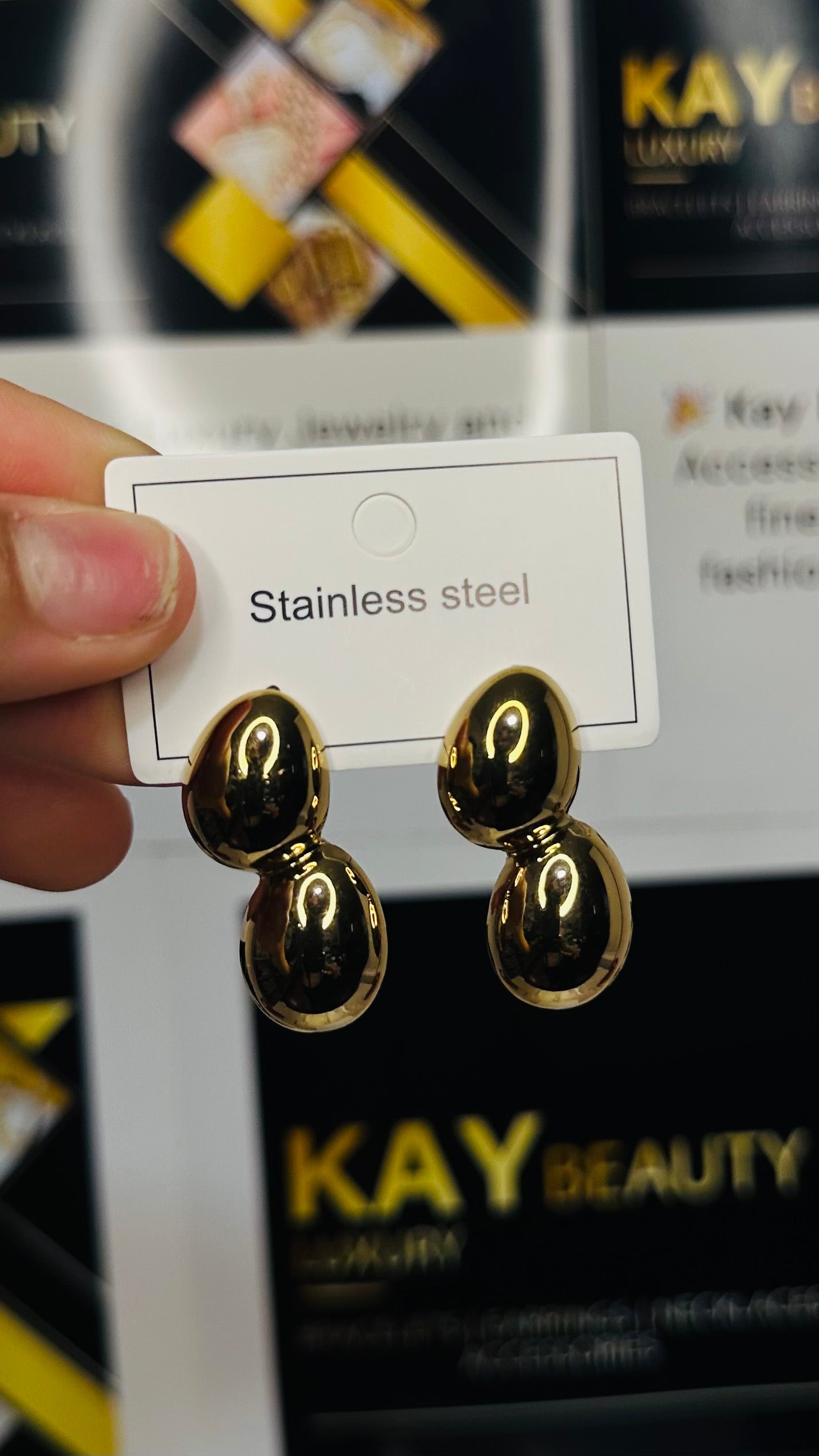 Peanut Shell Earrings