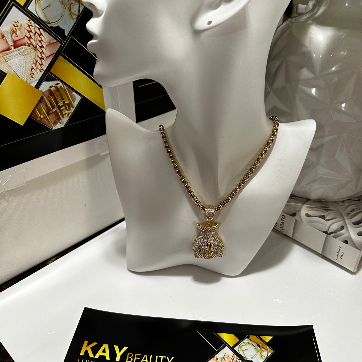 Money Bag Necklace