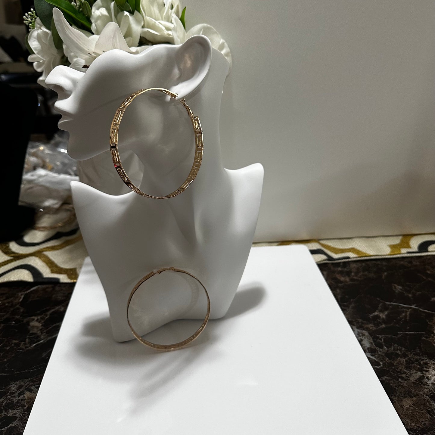 Gold Plated Hoops