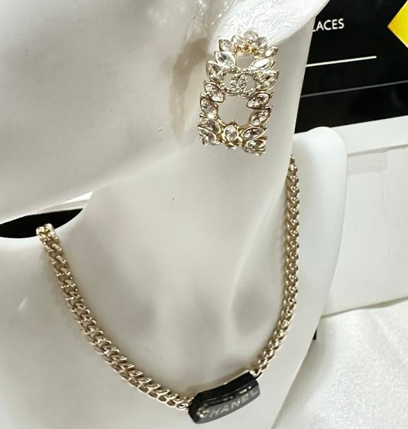 Letter CC Necklace