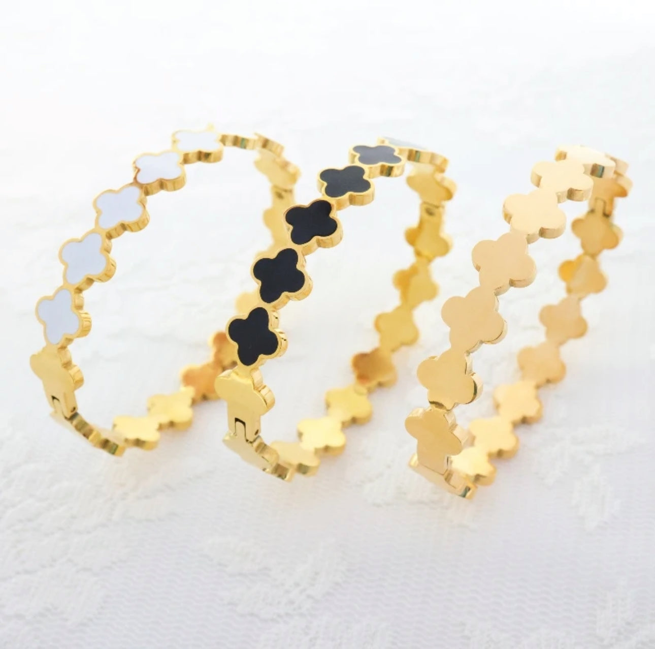 Four Leaf Bracelet