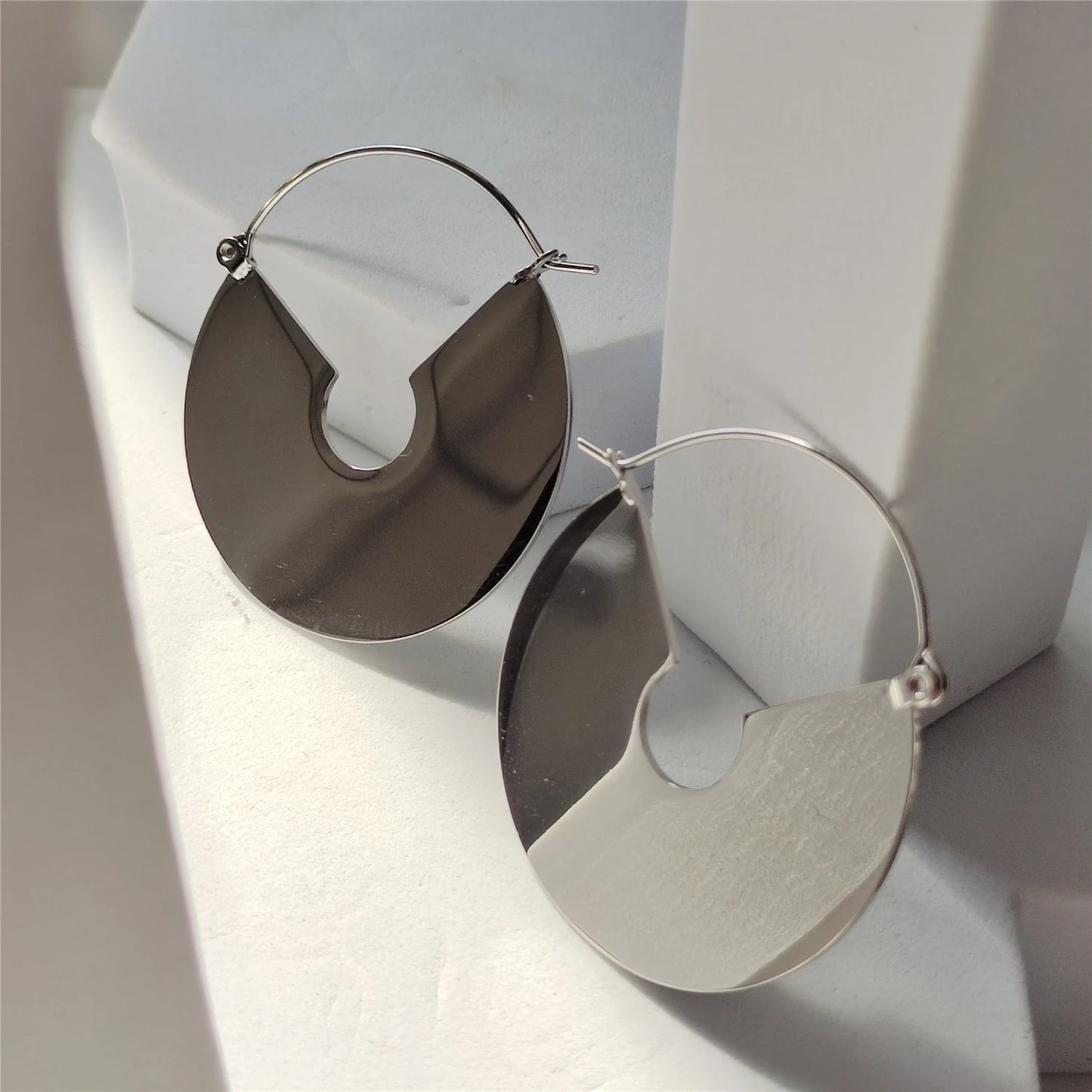 Plated Stainless Steel Earrings