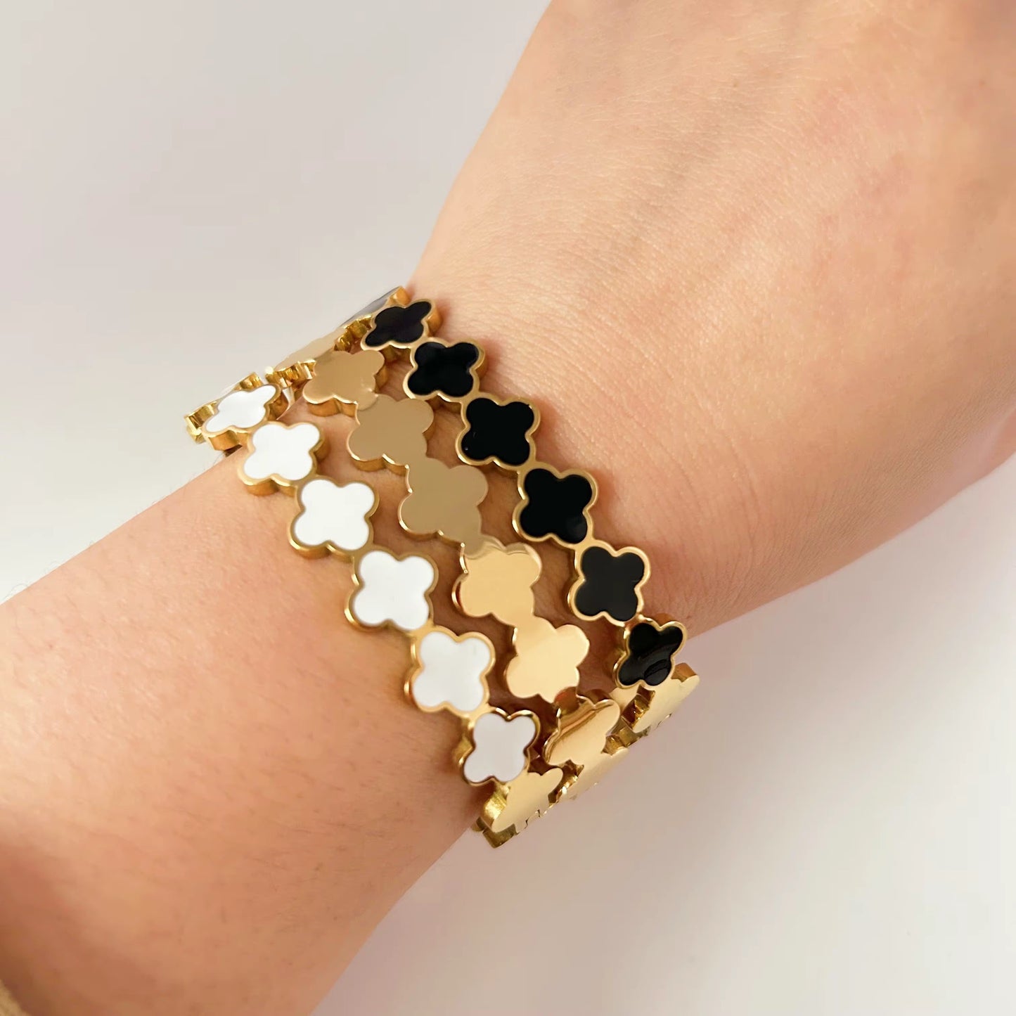 Four Leaf Bracelet