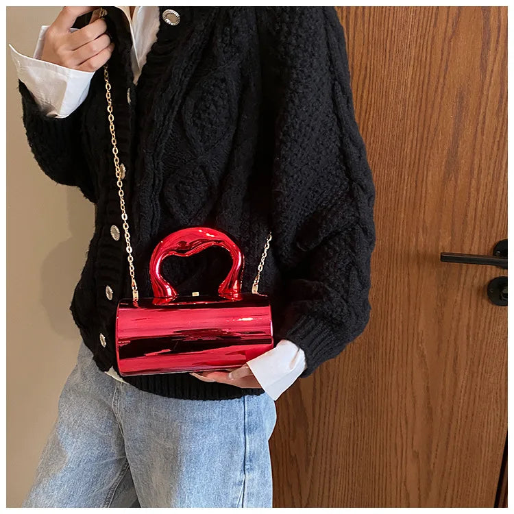 Cylinder Mini Evening Bag
