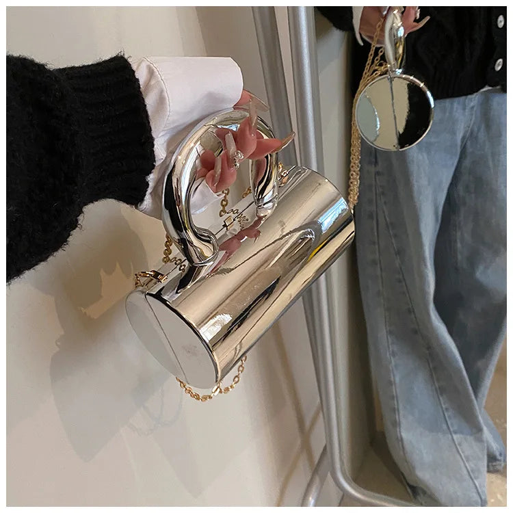 Cylinder Mini Evening Bag