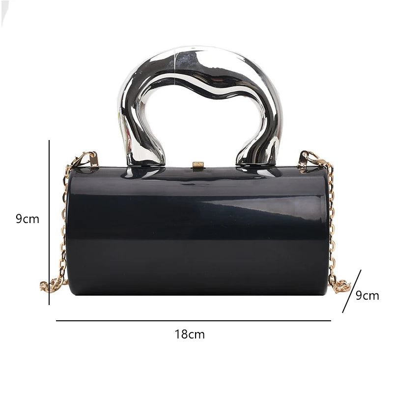 Cylinder Mini Evening Bag