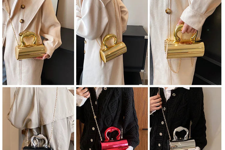 Cylinder Mini Evening Bag