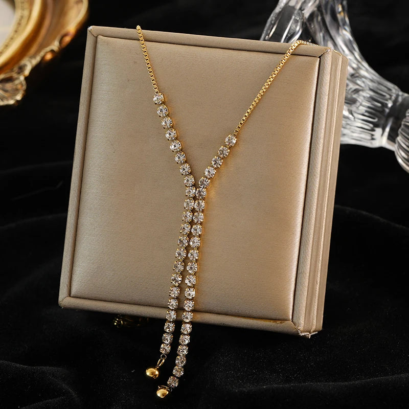 316L Stainless Steel Ball Beads Pendant Necklace
