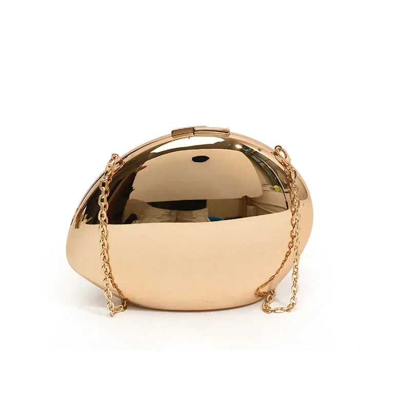 Acrylic Shell Shape Clutch Bag