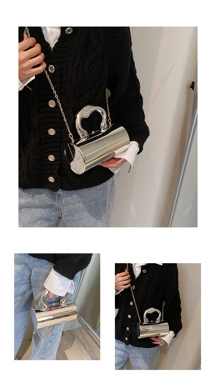 Cylinder Mini Evening Bag