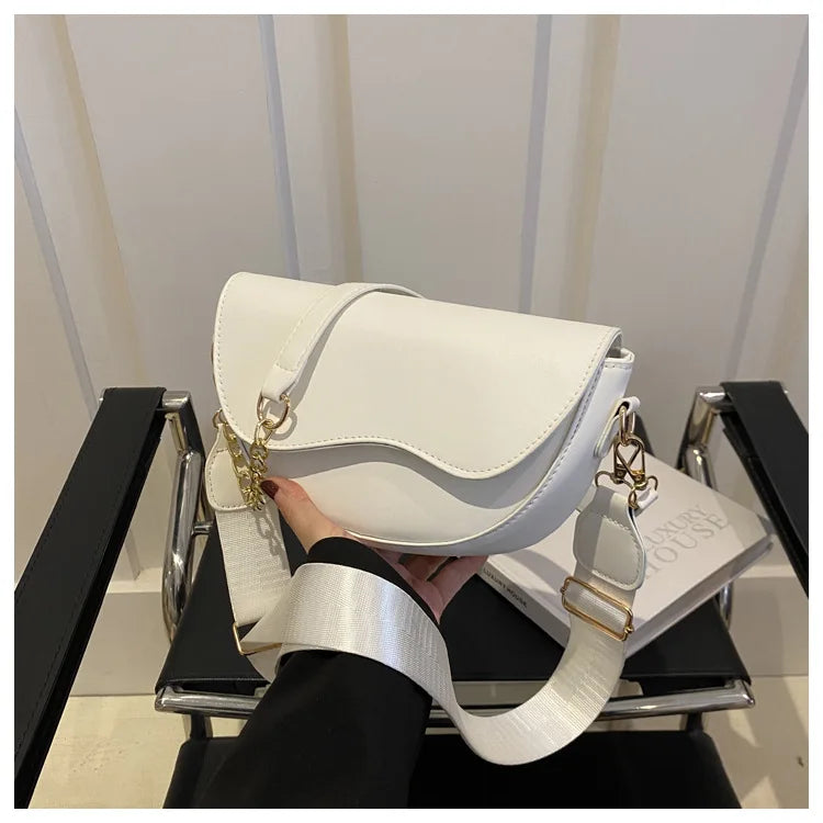 Fashion Double Straps Shoulder Bag