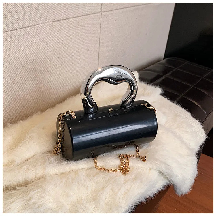 Cylinder Mini Evening Bag