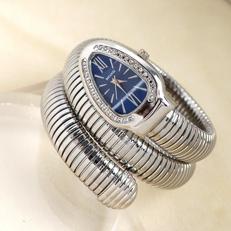 Unique Snake Shaped Watch Women