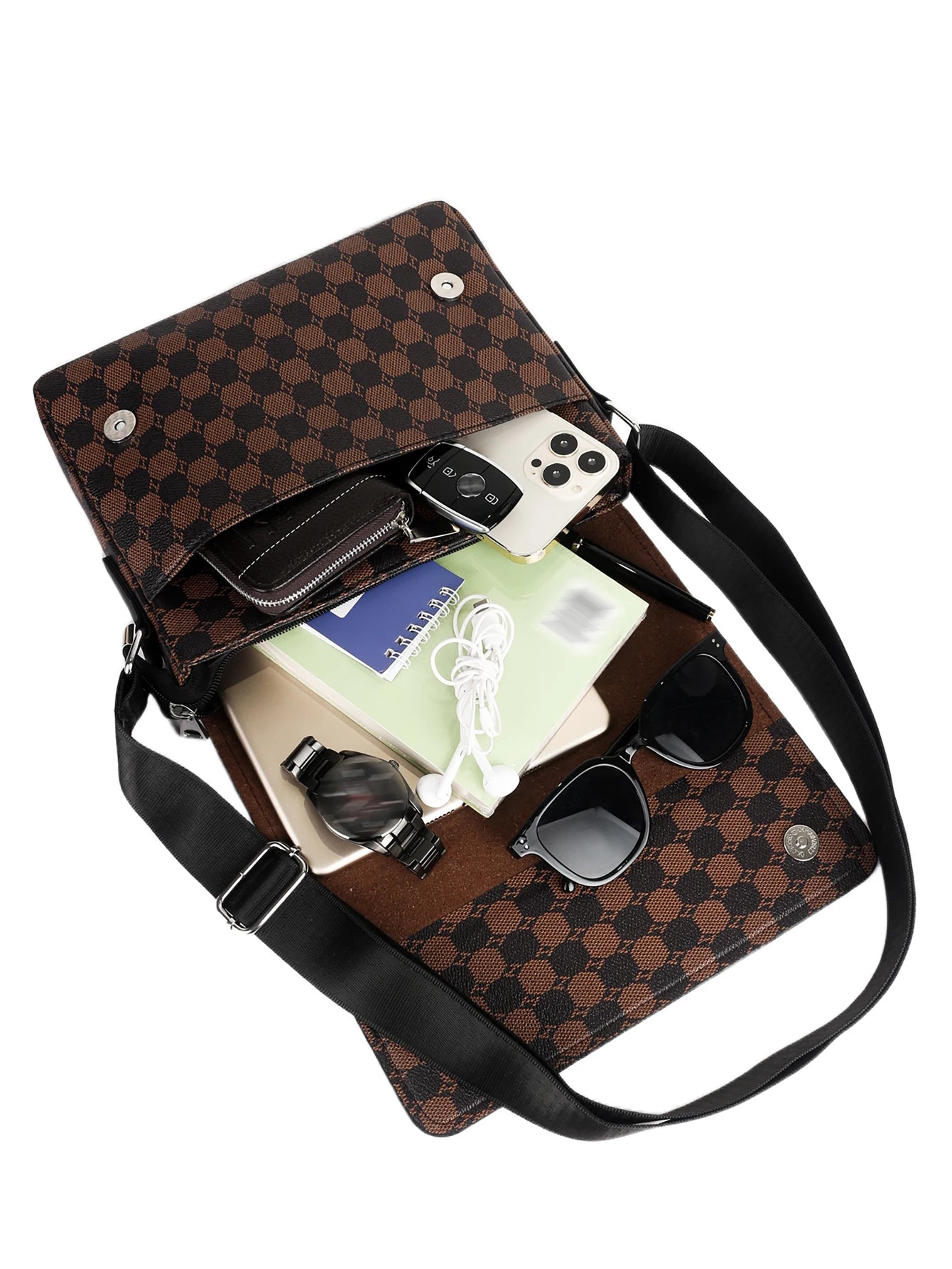 Men's Flap Shoulder Bag