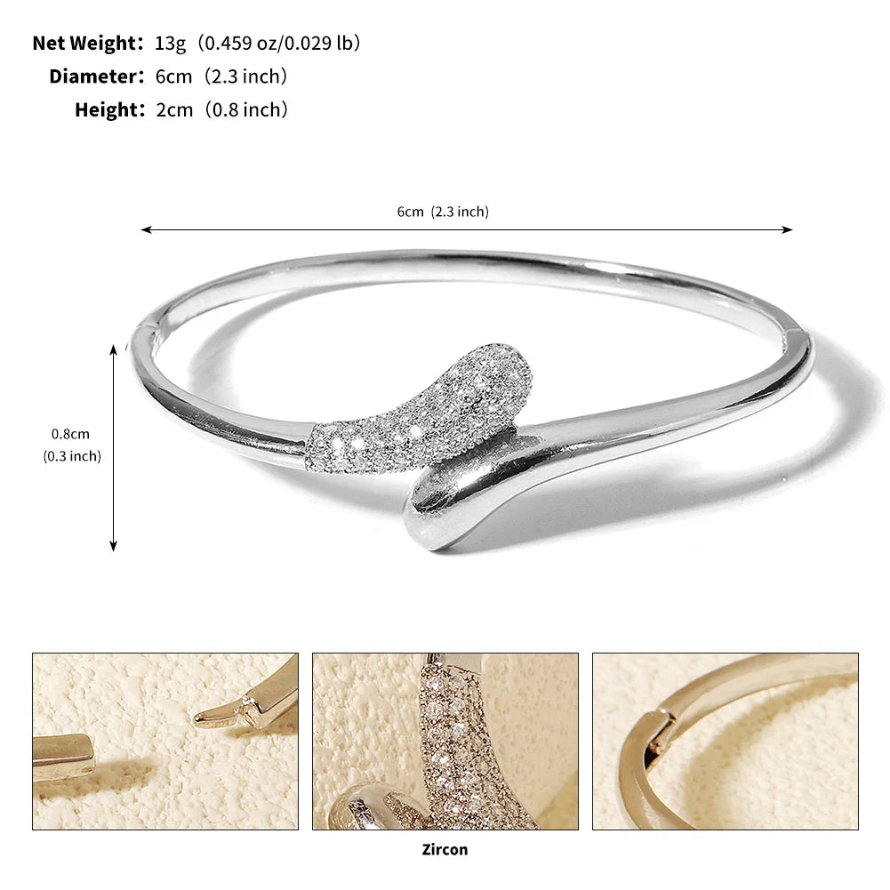 Miallo Stainless Steel Spike Bracelet