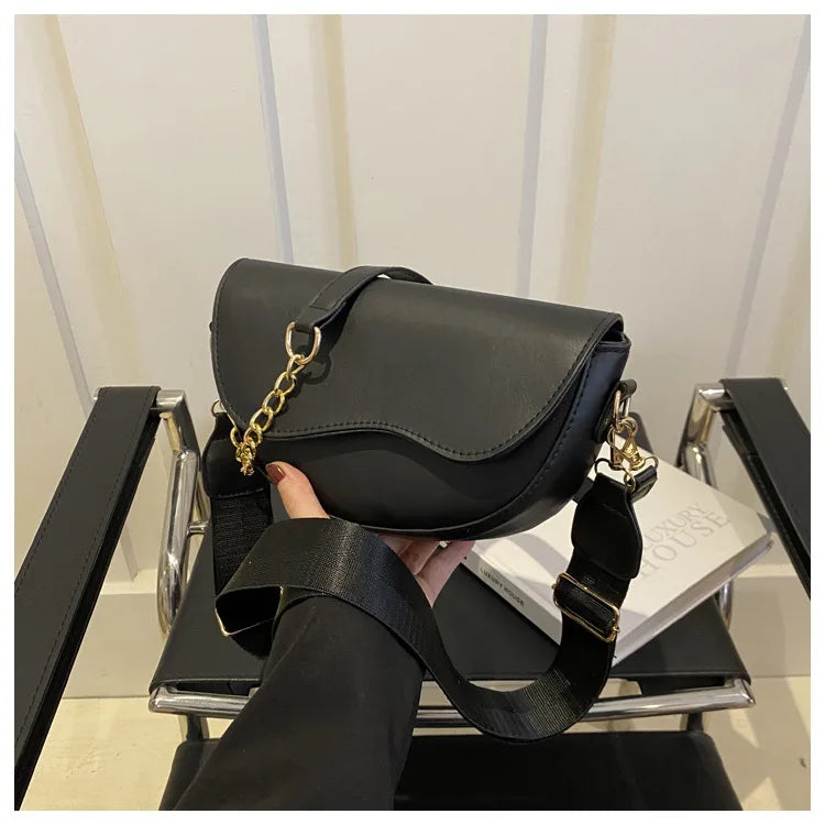 Fashion Double Straps Shoulder Bag