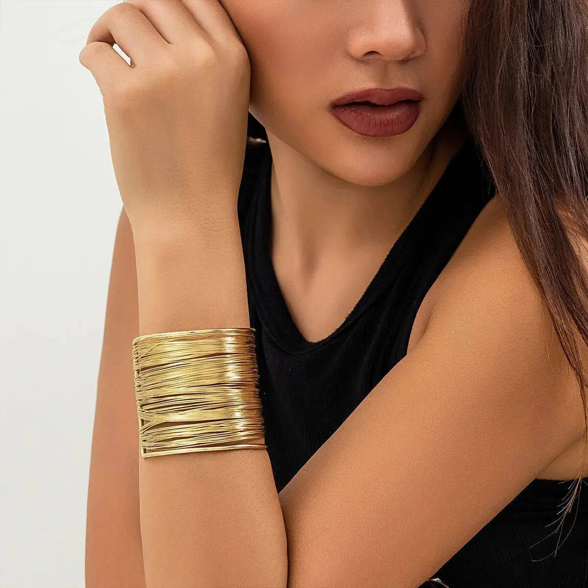 Vintage Wide Cuff Bracelet
