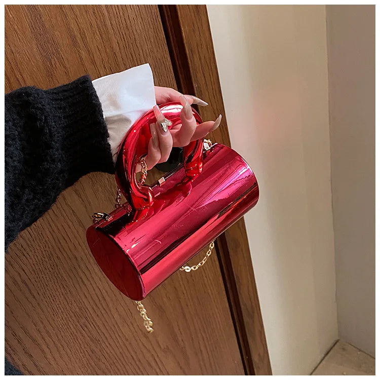 Cylinder Mini Evening Bag