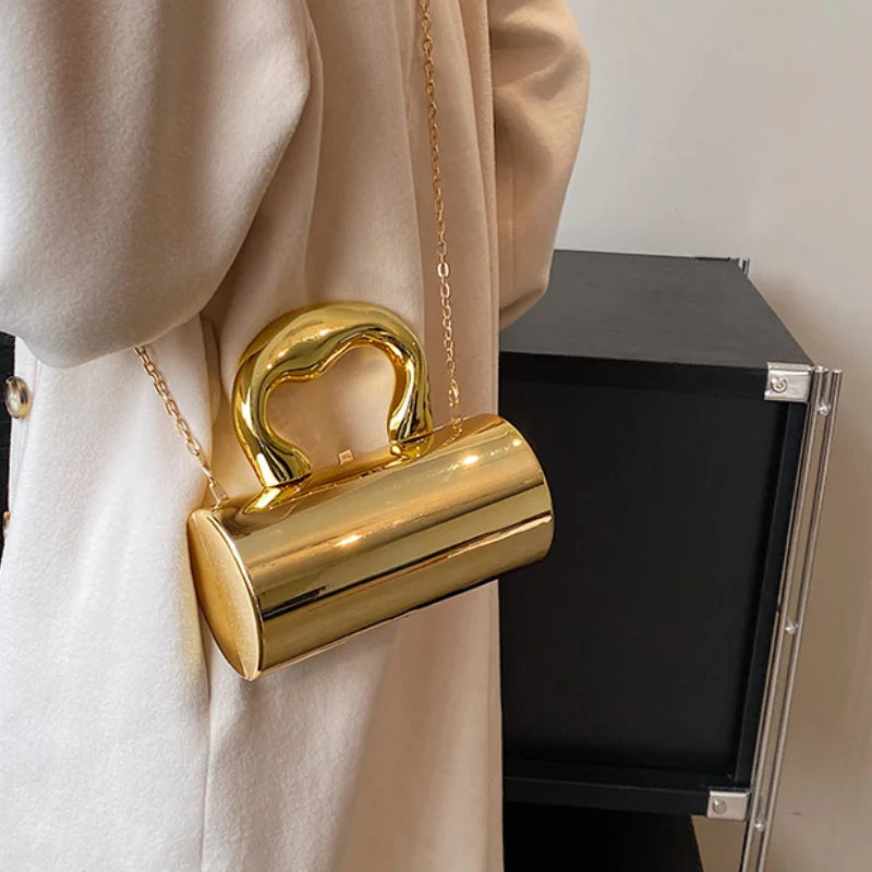 Cylinder Mini Evening Bag