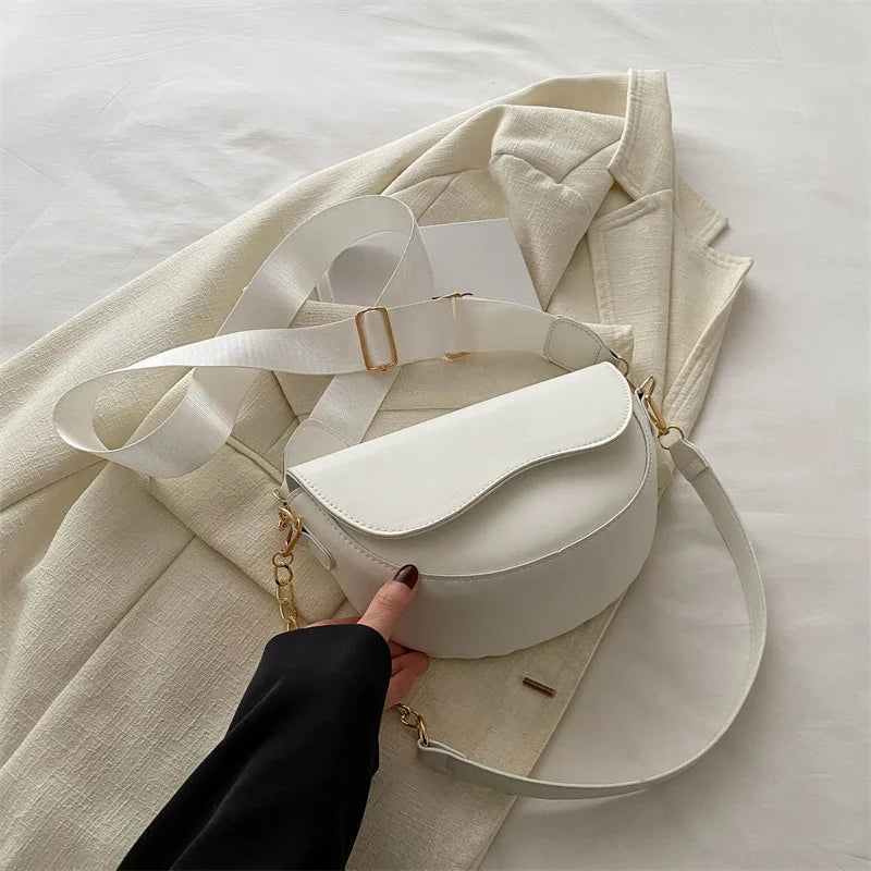 Fashion Double Straps Shoulder Bag