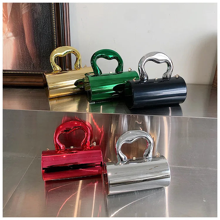 Cylinder Mini Evening Bag