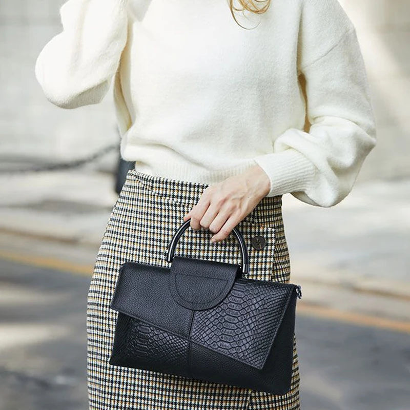High Quality Soft PU Leather Handbag