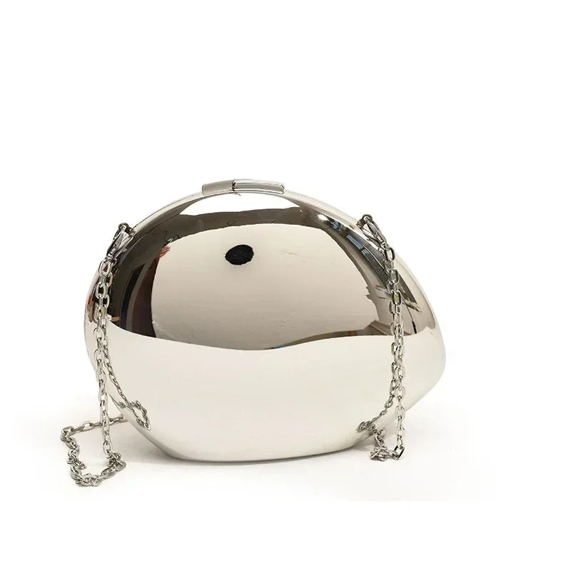 Acrylic Shell Shape Clutch Bag