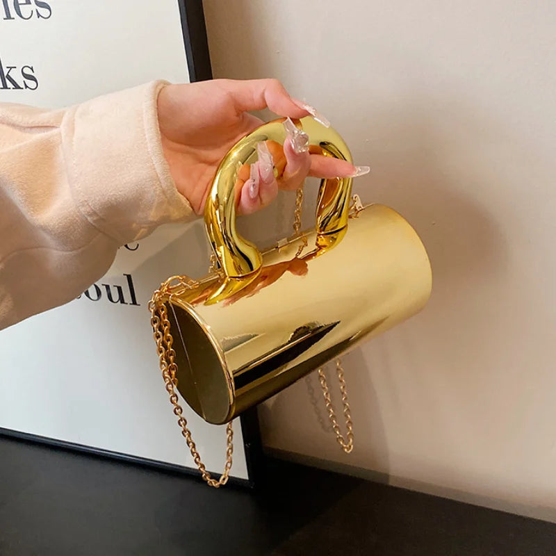 Cylinder Mini Evening Bag