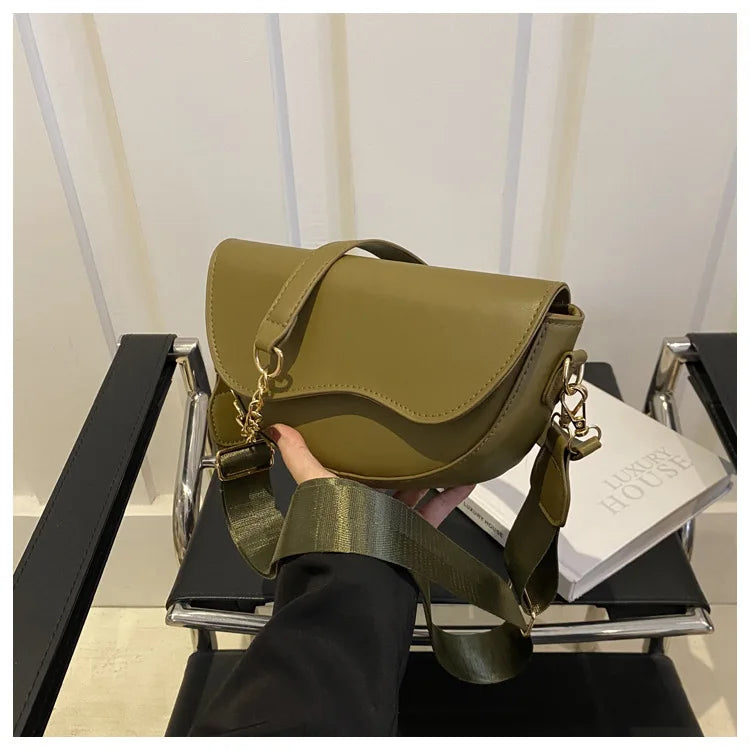 Fashion Double Straps Shoulder Bag