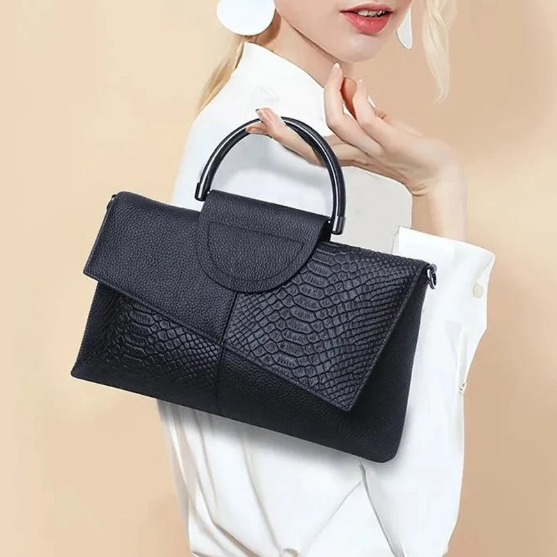 High Quality Soft PU Leather Handbag