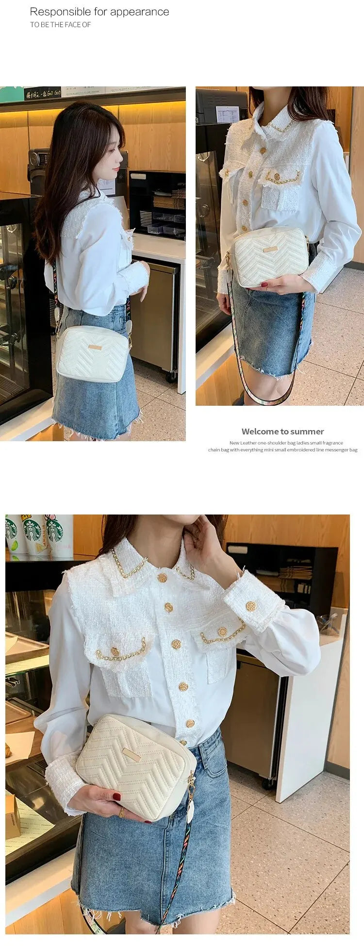 Casual Small Square Bag