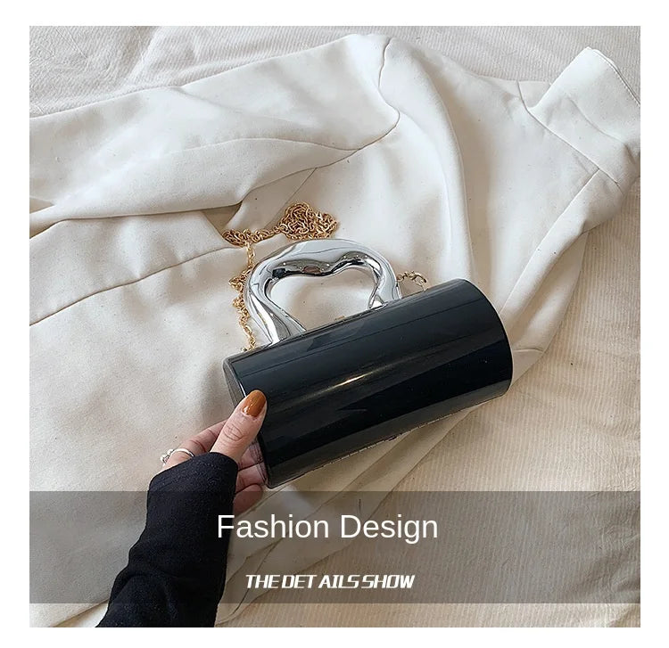 Cylinder Mini Evening Bag
