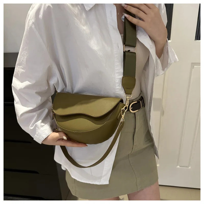 Fashion Double Straps Shoulder Bag