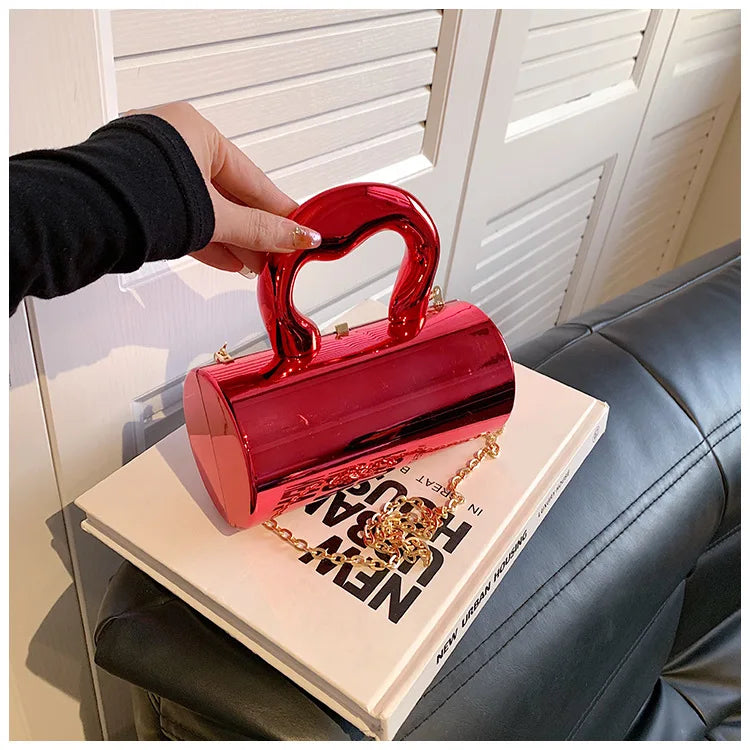 Cylinder Mini Evening Bag