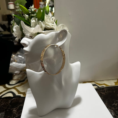 Gold Plated Hoops