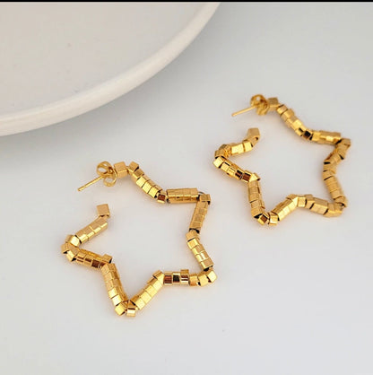 24K Gold Plated Earrings