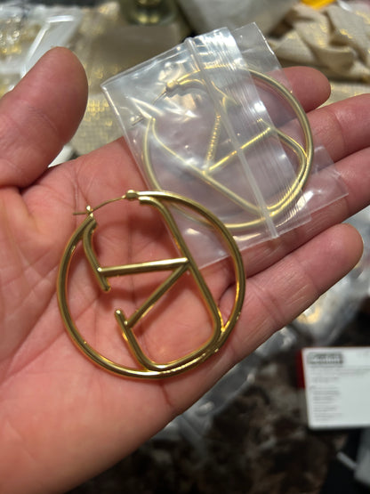 Letter Earrings