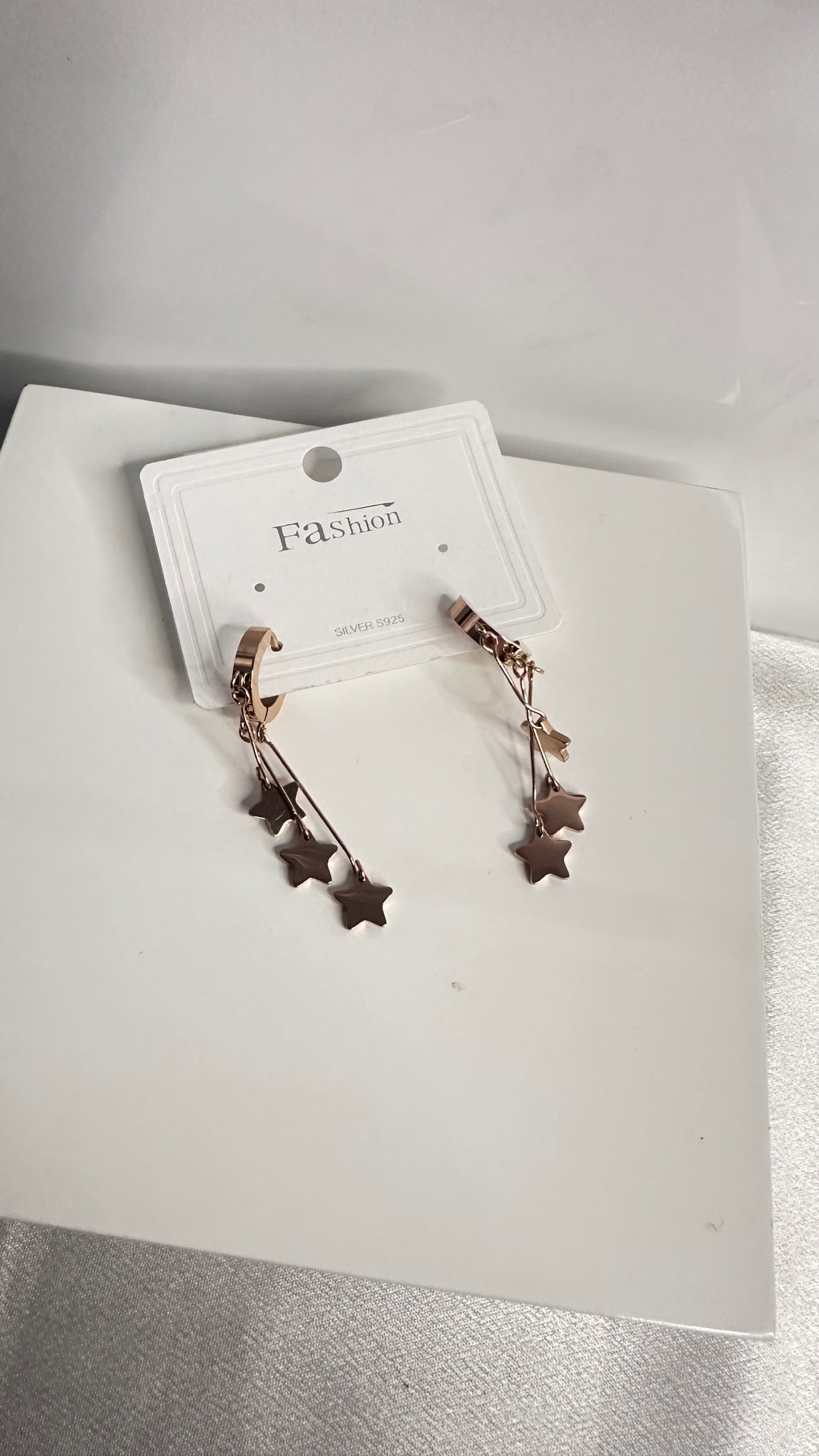 Huggie Star Earrings