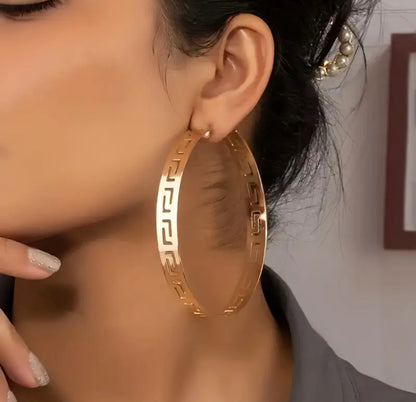 Gold Plated Hoops
