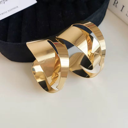 Wrapped Design Earrings