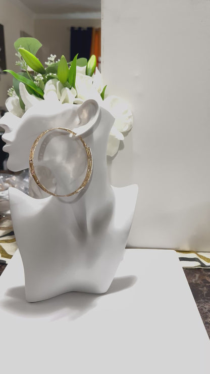 Gold Plated Hoops
