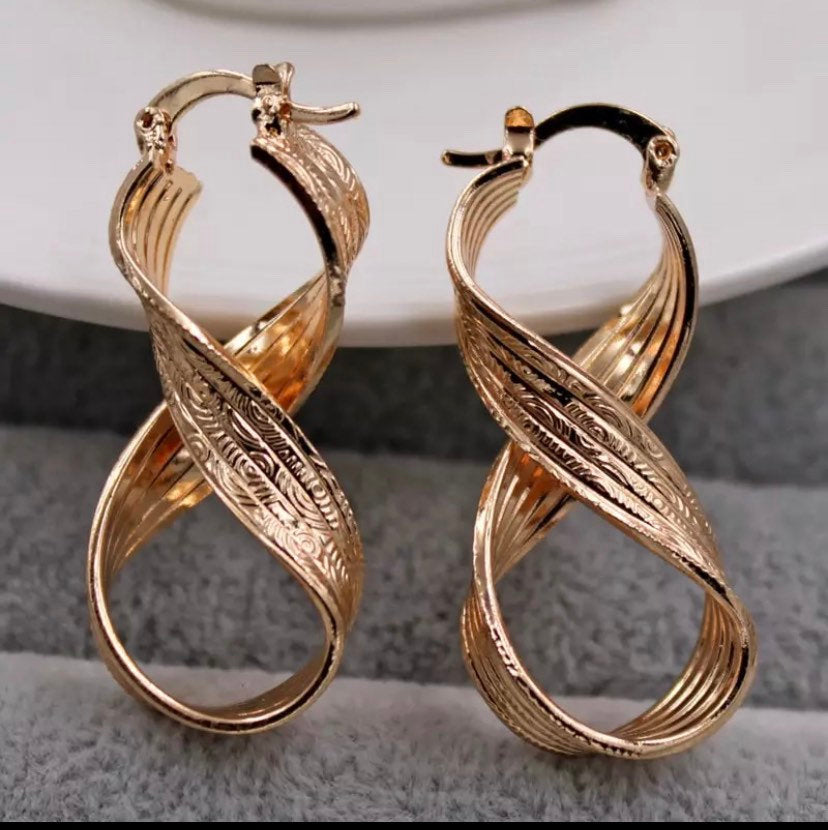 Vintage Gold Filled Drop Earrings